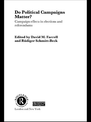 cover image of Do Political Campaigns Matter?